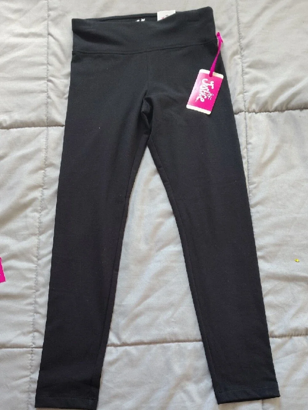Justice Black Girls' Active Leggings